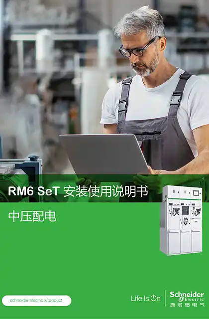 schneider施耐德RM6 SeT 安装使用说明书
